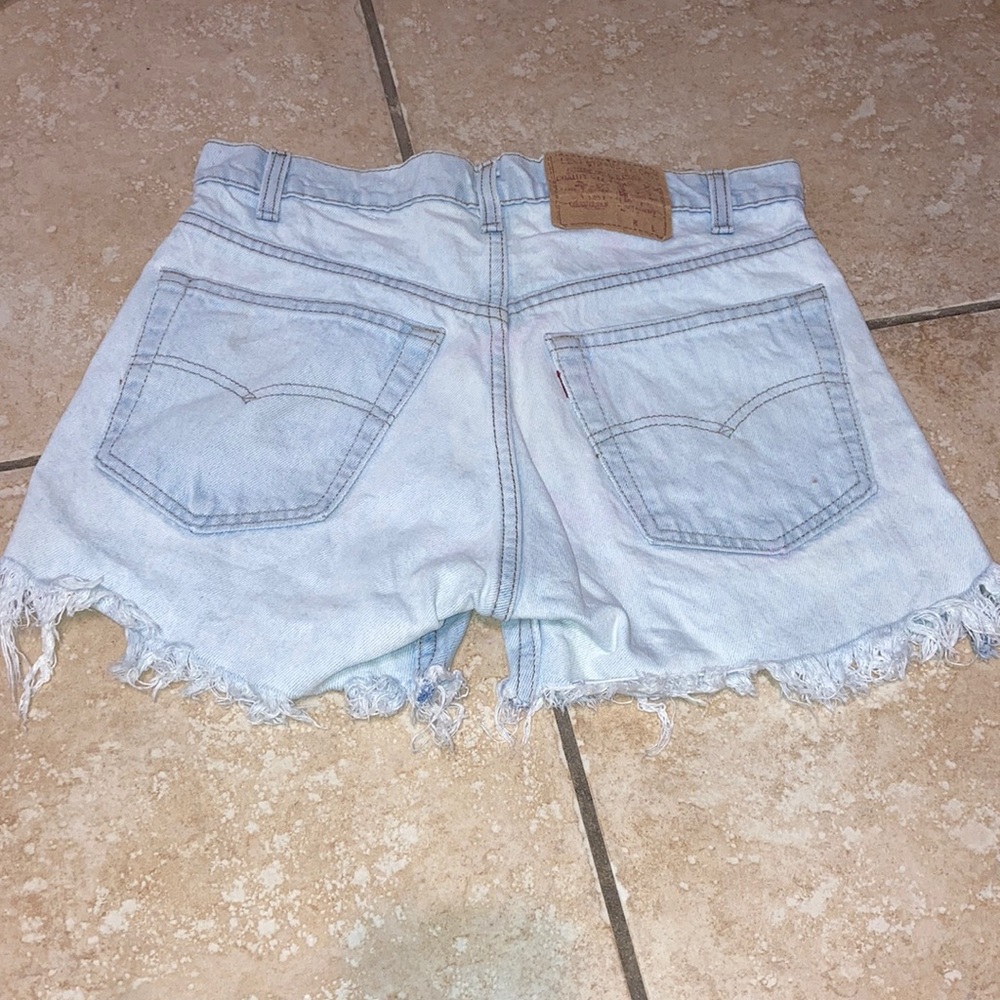 Vintage Made in USA Levi’s Jean cut off shorts 30